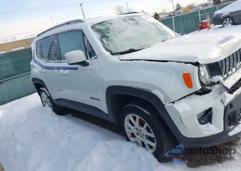 2020 Jeep Renegade Latitude 4X4 z USA, uszkodzony, nr VIN ZACNJBBB5LPL23002